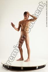 Standing reference poses of Blake